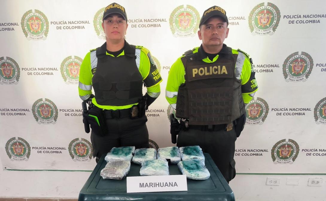 Marihuana hallada