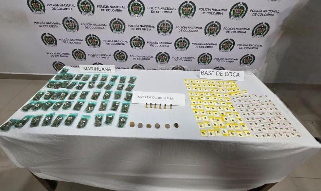Incautación droga