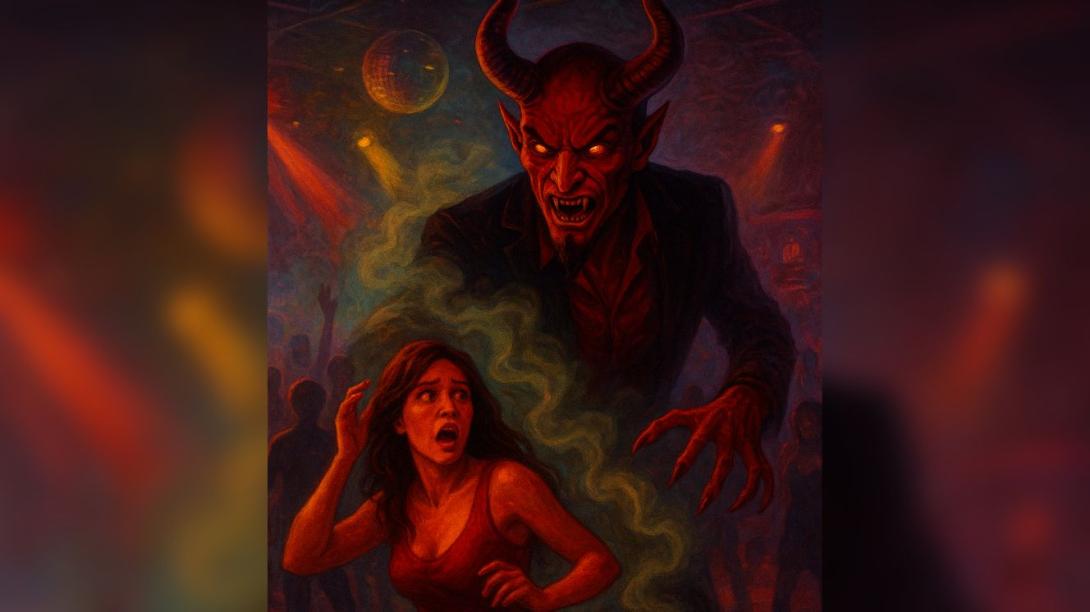 diablo en la pista de baile