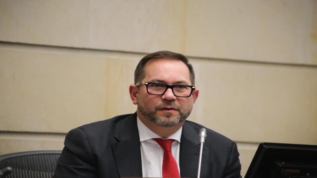 Lidio García, presidente del Congreso.