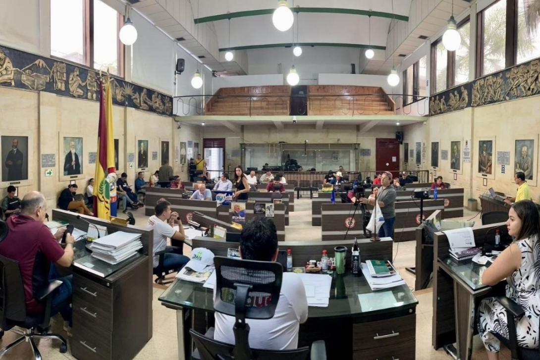 Recinto del concejo municipal de Ibagué. 