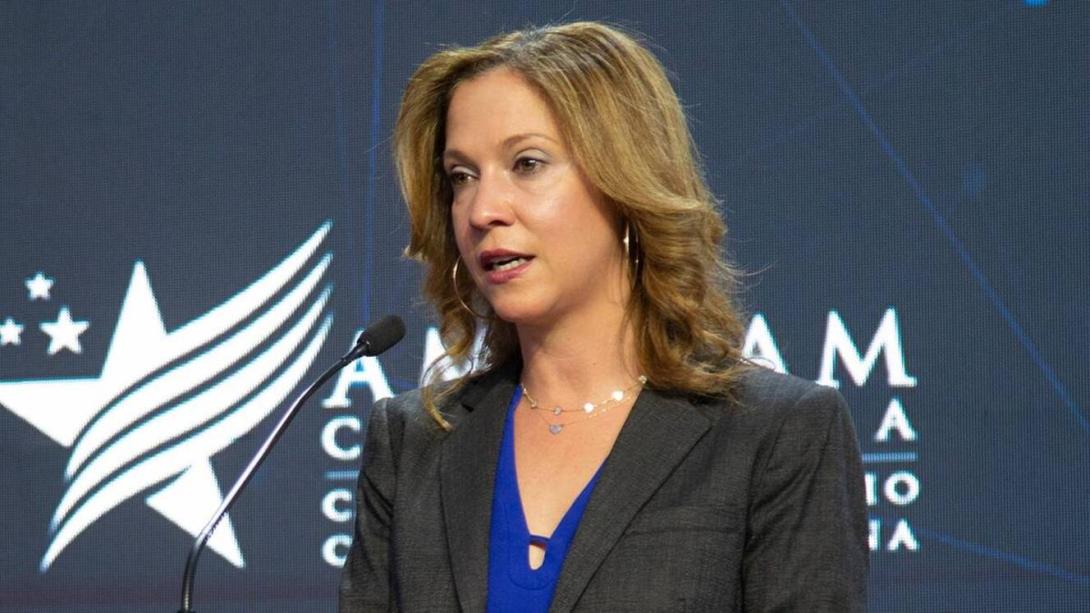 María Claudia Lacouture, presidenta de AMCHAM Colombia.
