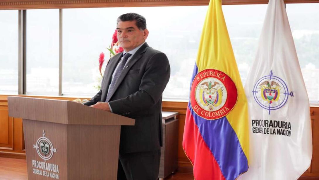 Gregorio Eljach, procurador genereal de la Nación.