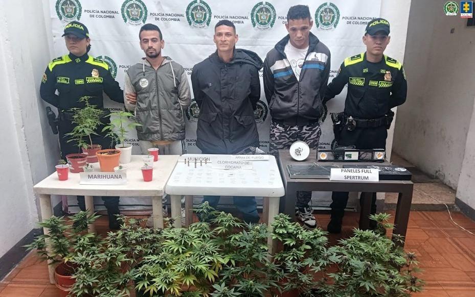 Capturados microtráfico