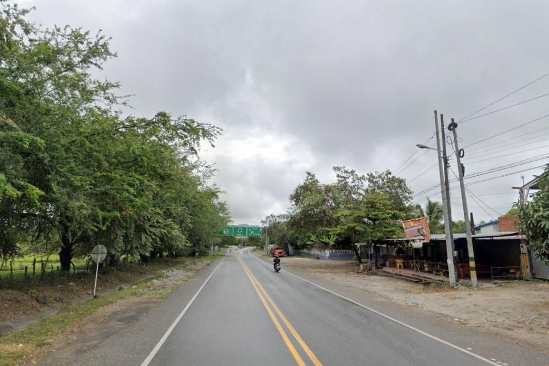 Vía al sector de Buenos Aires. 