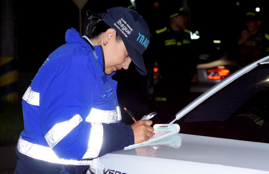agente de transito en Ibagué.