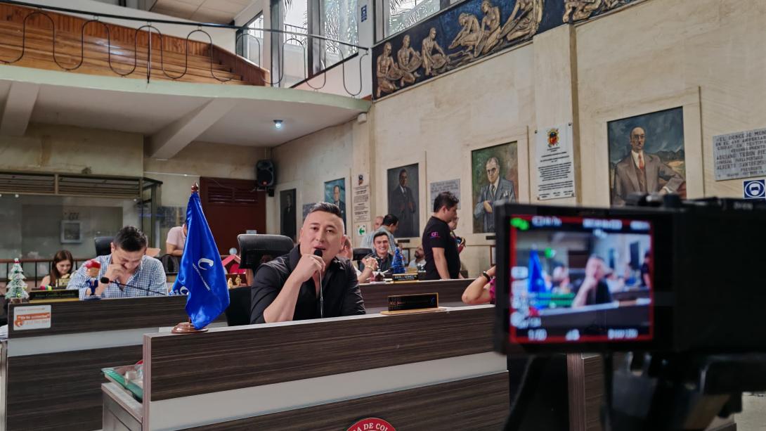 Concejal Jhosep González 