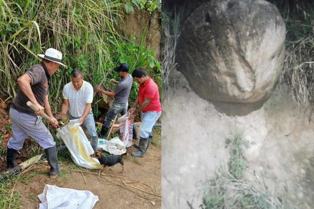 La comunidad explica que ya cumplieron su parte del acuerdo.