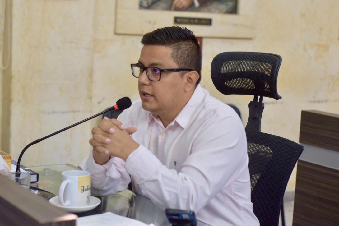 El cabildante fue enfático en su mensaje. 