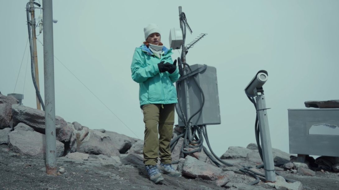 El monitoreo del domo volcánico del Nevado del Ruiz es constante por parte del SGC.