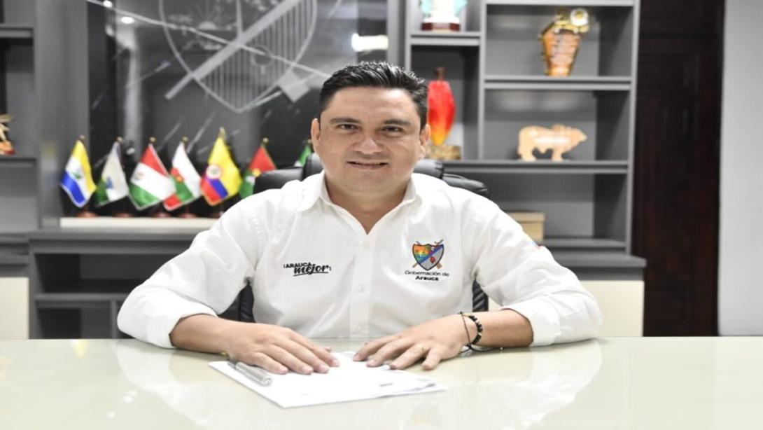 Renson Martínez Prada, gobernador de Arauca.