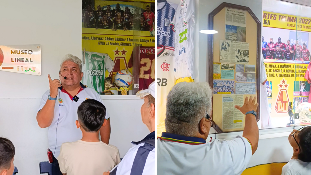 museo lineal de deportes Tolima