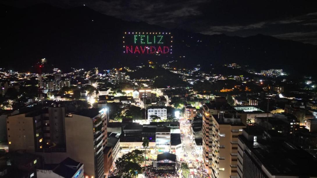 Alumbrado navideño en Ibagué