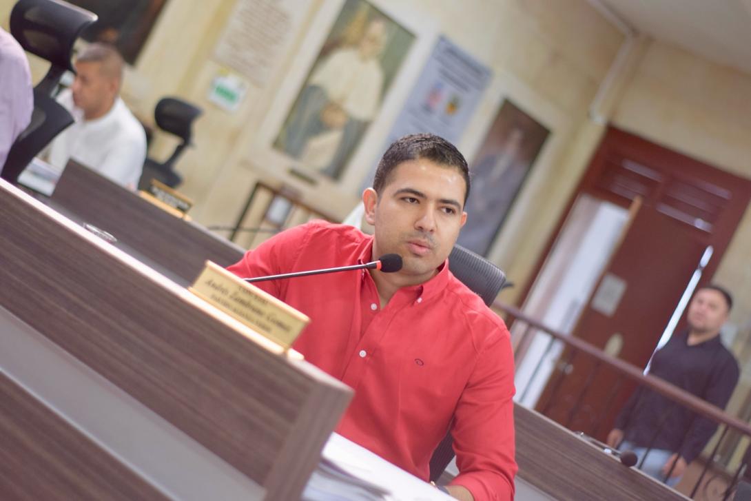 Concejal Andrés Zambrano