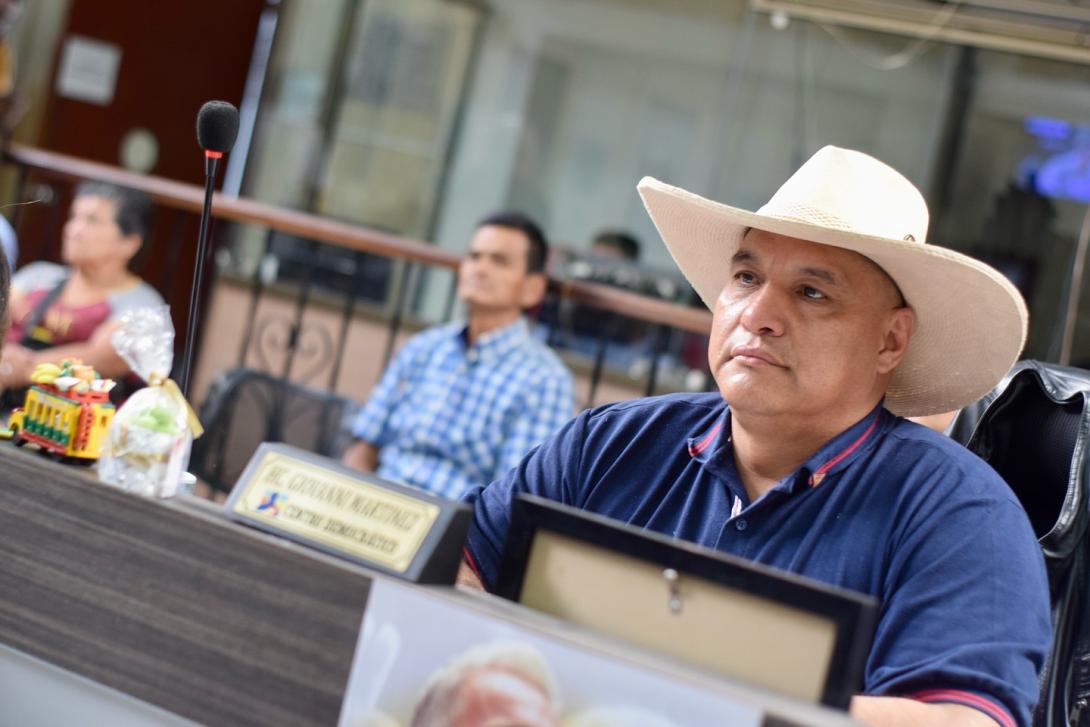 concejal giovany martinez