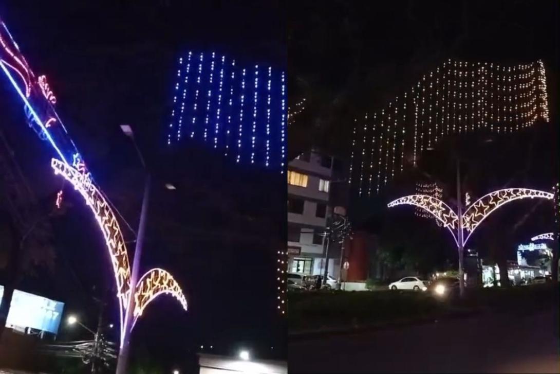 Alumbrado navideño en Ibagué