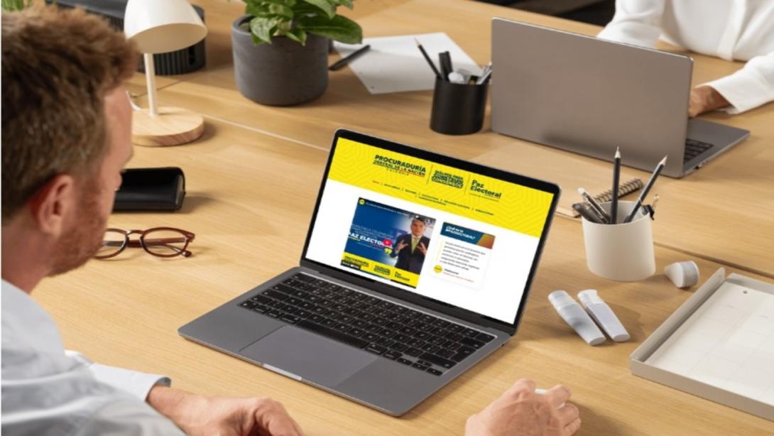 El Procurador General de la Nación, Gregorio Eljach Pacheco, dispuso un micrositio web en el que la ciudadanía tiene la posibilidad de profundizar en qué consiste y los pasos de la escalera de la democracia.