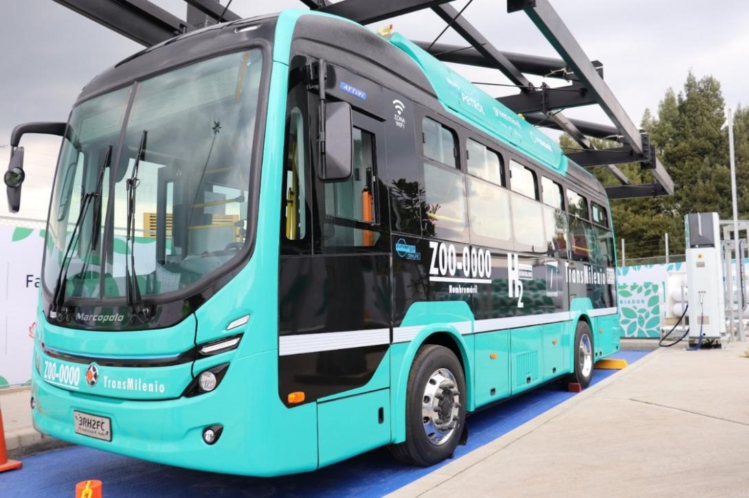 El SITP de Bogotpa comenazará a utilizar hidrpigeno Verde de Ecopetrol como combustible para sus buses.