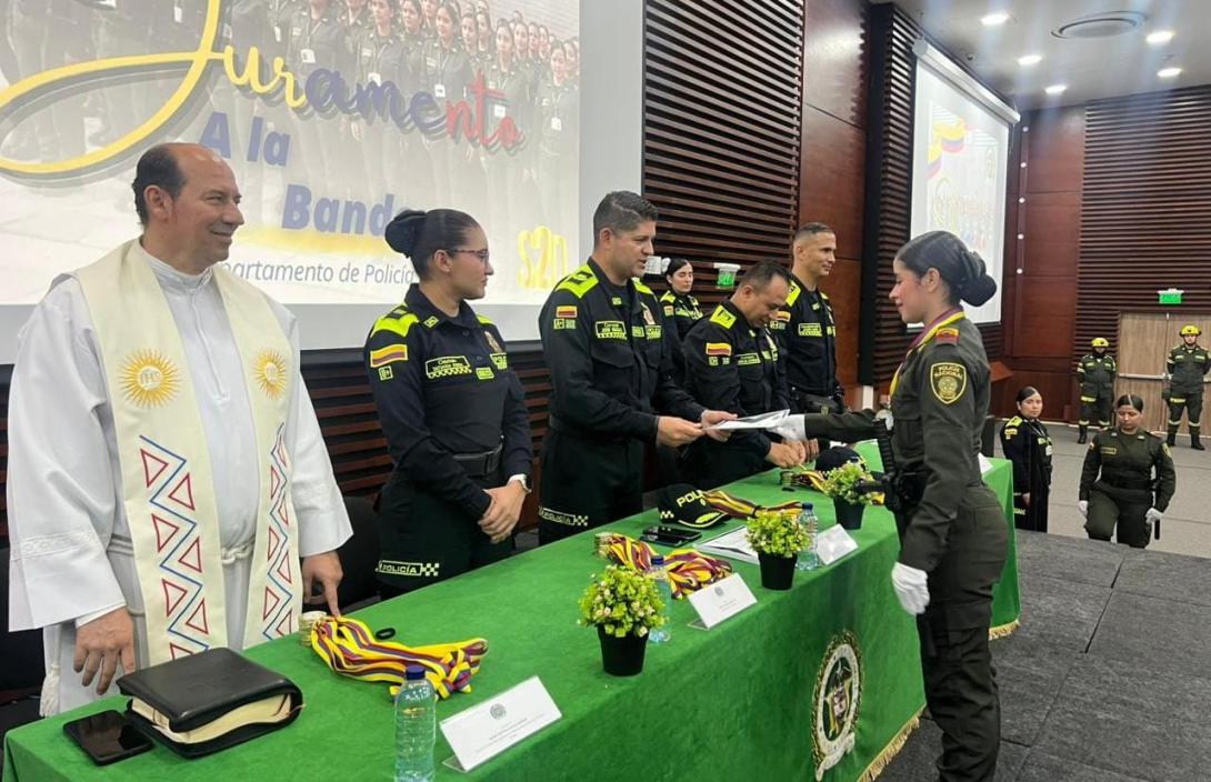 Ceremonia policías