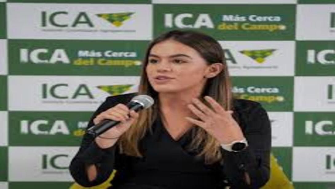 Paula Andrea Cepeda, gerente del ICA.