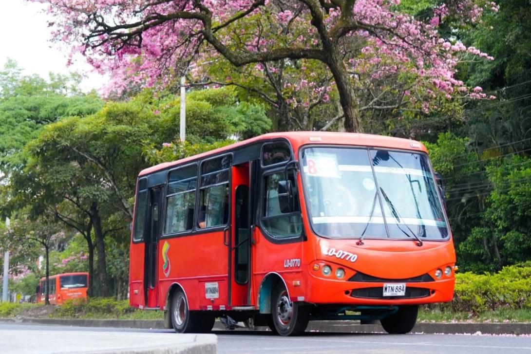 Tarifas de buses en Ibagué. 