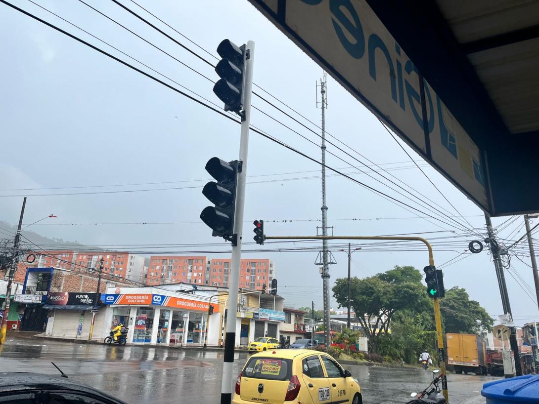 fallas en semáforos 