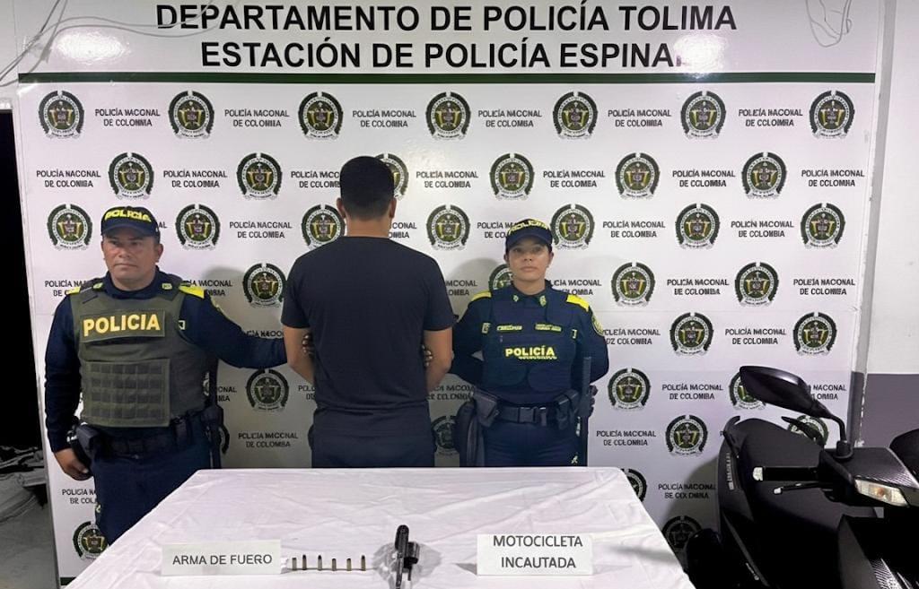 Detenido Espinal