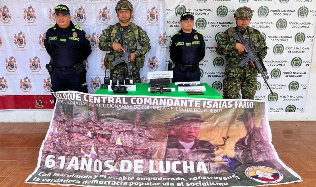 Capturado disidencias