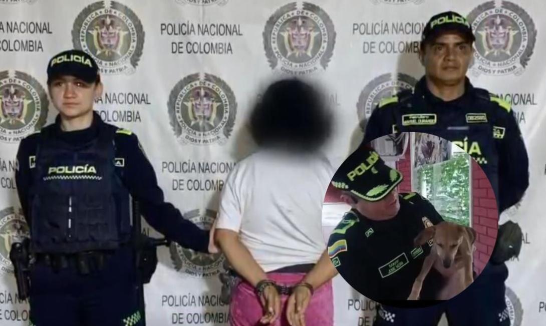 Capturada Maltrato animal