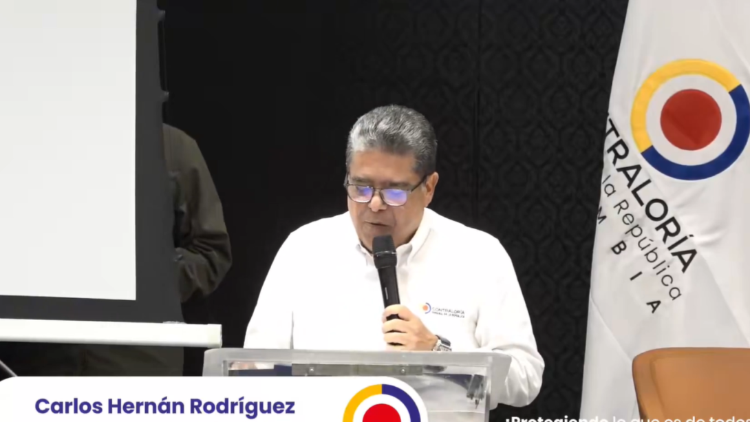 Carlos Hernán López, contralor general de la Nación.