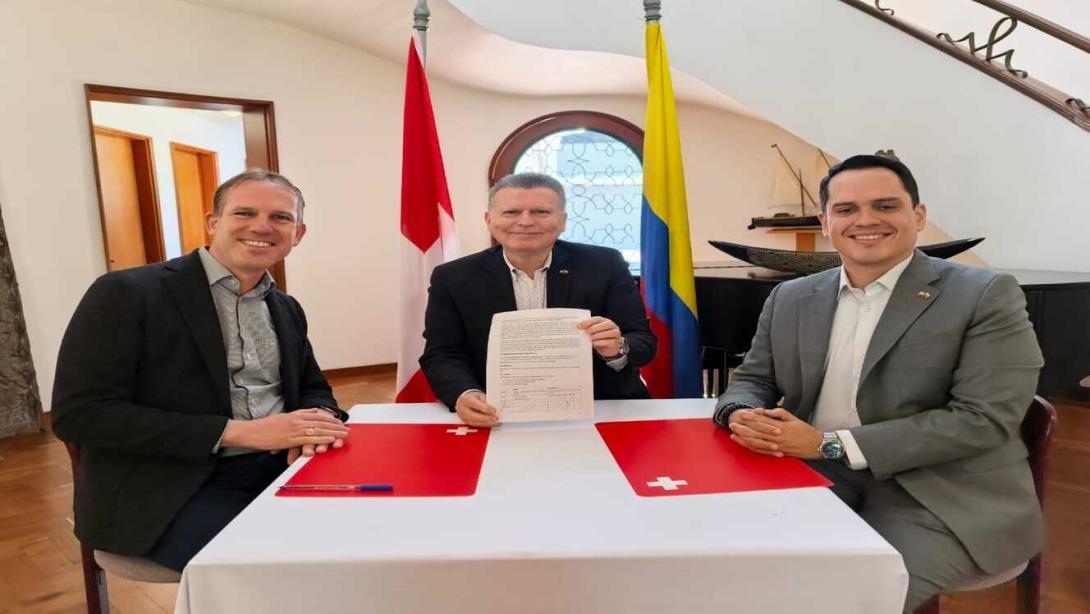 Cooperacion suiza y lideres del sector cafetero anuncian una apuesta conjunta por un cafe más sostenible