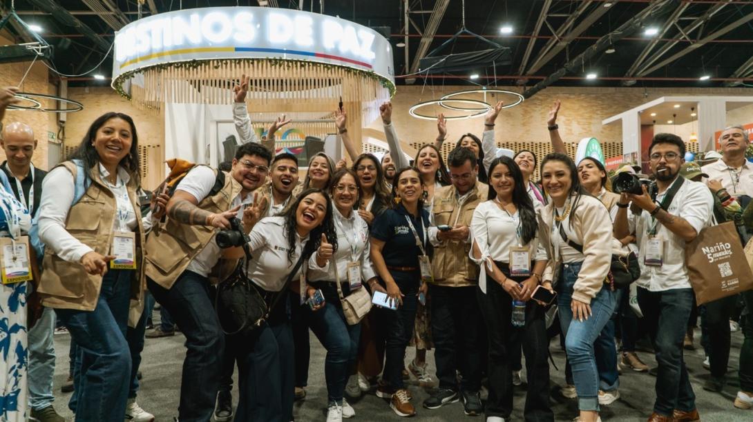 Cientos de visitantes a la Vitrina Turística de ANATO conocieron y conectaron con el estand del Ministerio de Comercio, Industria y Turismo, y conocieron la Diversidad de Colombia, El País de la Belleza. 