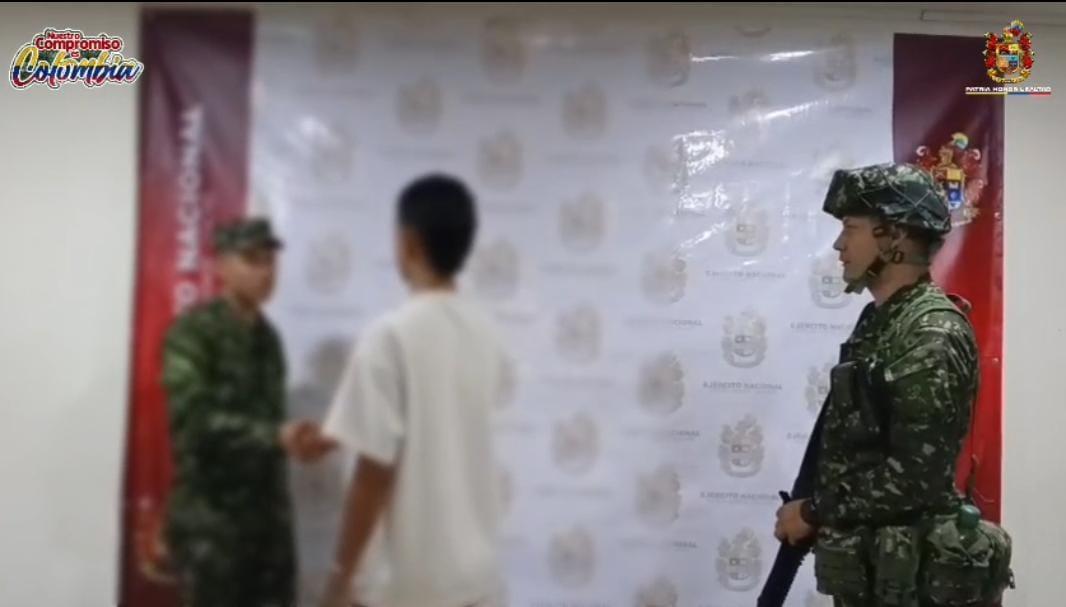 Disidente se entregó