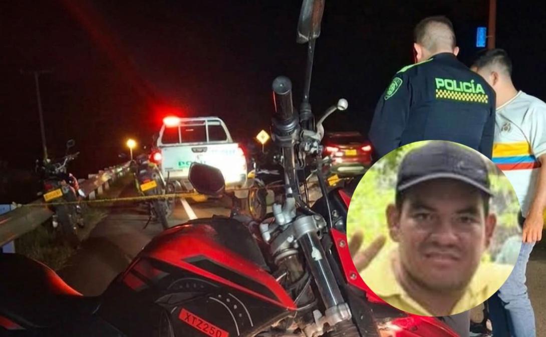 Motociclista sicariado