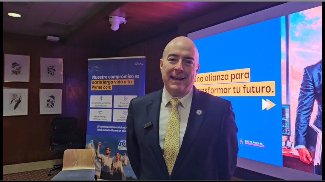 Julián Botero, vicepresidente de Banca  Empresas y Gobierno del Banco de Bogotá.