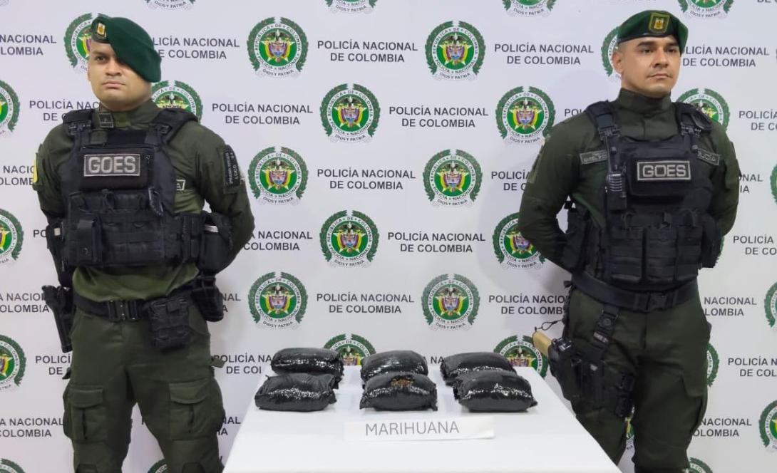 Marihuana incautada