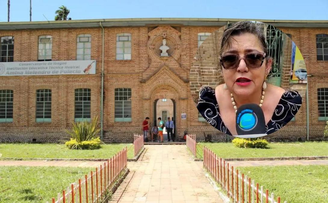 Rectora Amina Melendro