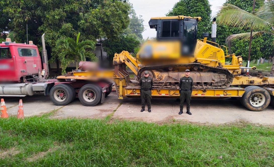 Incautación maquinaria