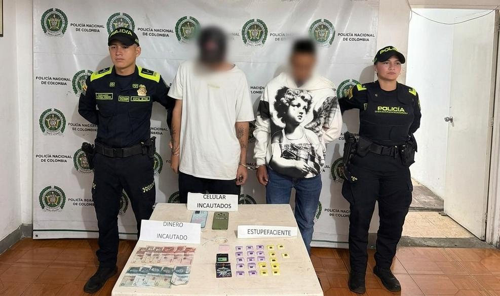 Capturados microtráfico