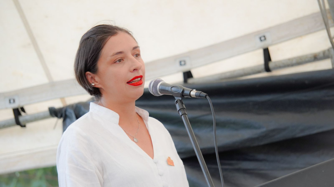 Martha Carvajalino, ministra de Agricultura.