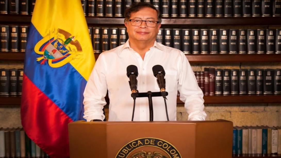 Gudsyavo Petro, presidente de Colombia
