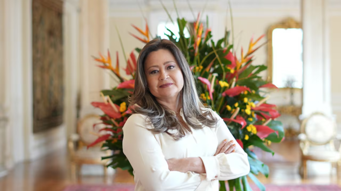 María Fernanda Rojas, ministra de Transporte.