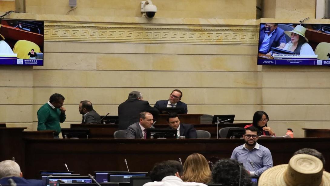 Senado reclama seguridad en los territorios.