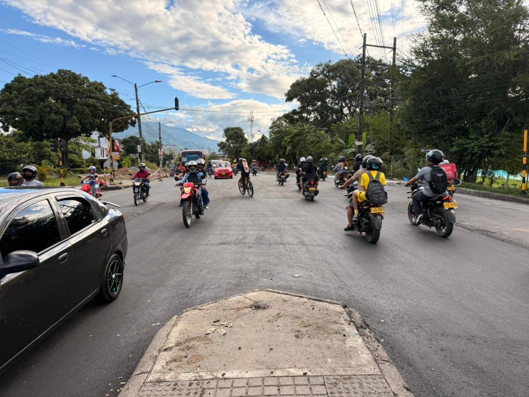 El paso vehicular de la carrera quinta ya finalizó sus obra de recuperación.