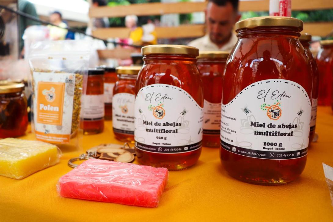 Feria de la miel y sus derivados realizada en Ibagué