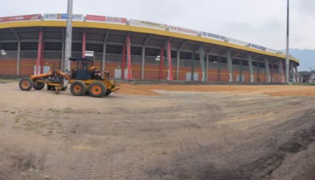 cancha marte inicia labores de renovación
