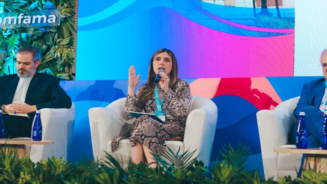 Juliana Velásquez, presidente de Proantioquia.