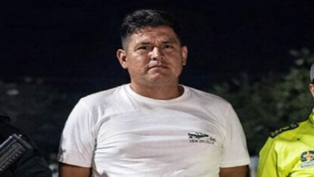 Luis Pedro Gómez Bernier, capo del Clan Cotes, capturado por la Policía en La Guajifa.
