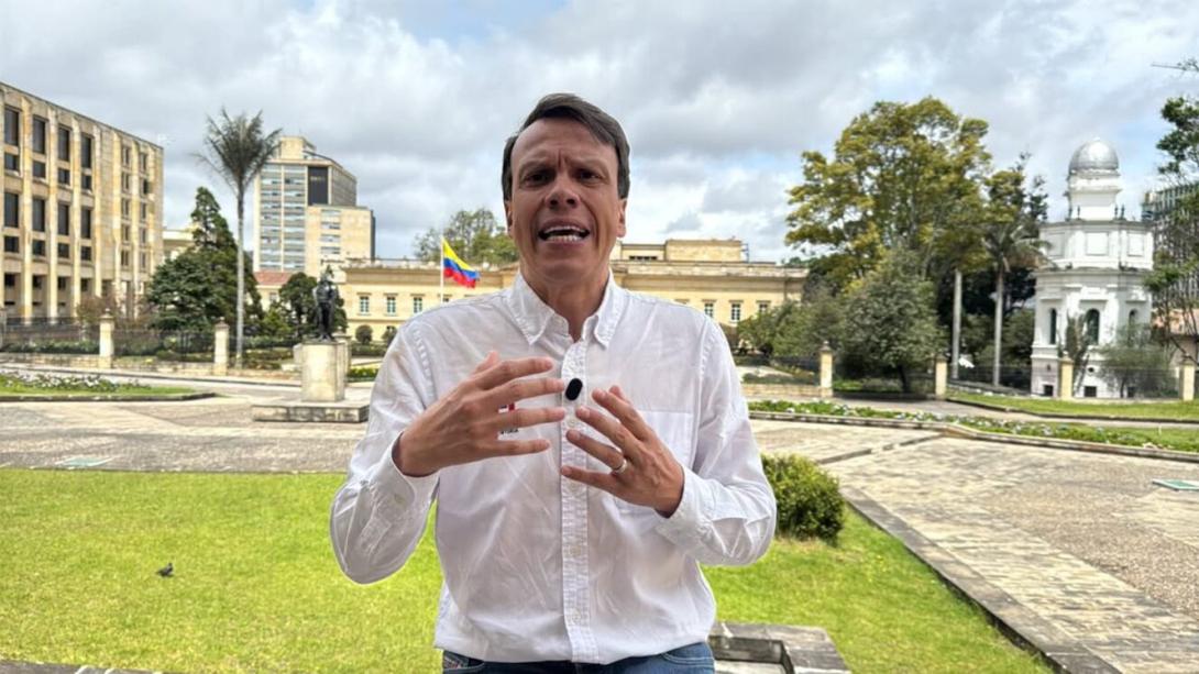 Leonardo Huerta, quien fura fórmulña vicepresidencial de Claudia López, anunció su apoyo a Abelardo de Espriella.