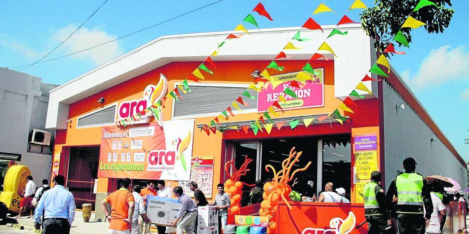 Tiendas ARA investigada por la Superindustria por irregularidades en si operación comercial.